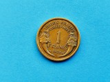 1 Franc 1938 Franta-stare buna