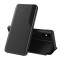 Husa iPhone X, iPhone 10 Eco Leather View flip tip carte, negru