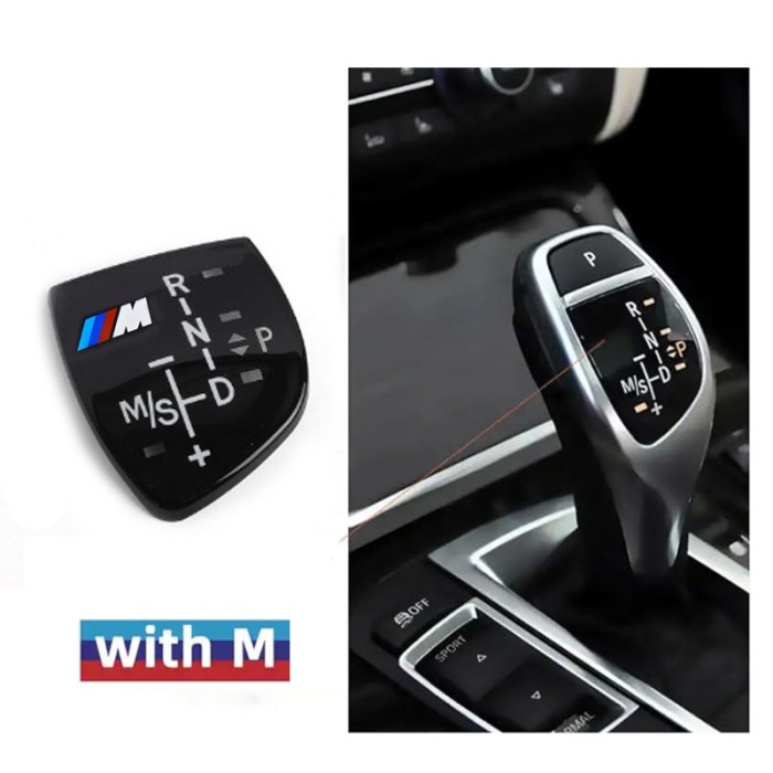Emblema capac joystick schimbator M, Bmw Seria 3,5,6,7,X3,X5,X6,F30,F10, 4cm