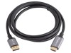 Cablu DisplayPort la HDMI LANBERG 1,8m 4K UHD negru PVC