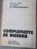 Complemente de algebra - Ion D. Ion