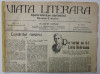 VIATA LITERARA , ZIAR SAPTAMANAL , ANUL I , NR. I , SAMBATA , 20 FEBRUARIE , 1926
