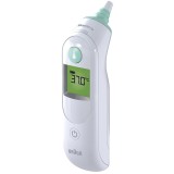 Termometru pentru bebelusi IRT 6515Thermoscan 6, LCD, Alb