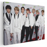 Afis poster tablou BTS formatie de muzica 2105 Tablou canvas pe panza CU RAMA 70x100 cm