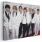 Afis poster tablou BTS formatie de muzica 2105 Tablou canvas pe panza CU RAMA 40x60 cm