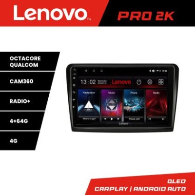 Navigatie Skoda Superb 2 Lenovo Kit-SUPERB2 8 core QLED 2K 4+64 360 Android Waze USB Navigatie Internet Youtube Radio CarStore Technology foto