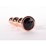 Dop Anal Cu Bijuterie Secret Shine Booty Call Gold S, Auriu + Negru, 10.5