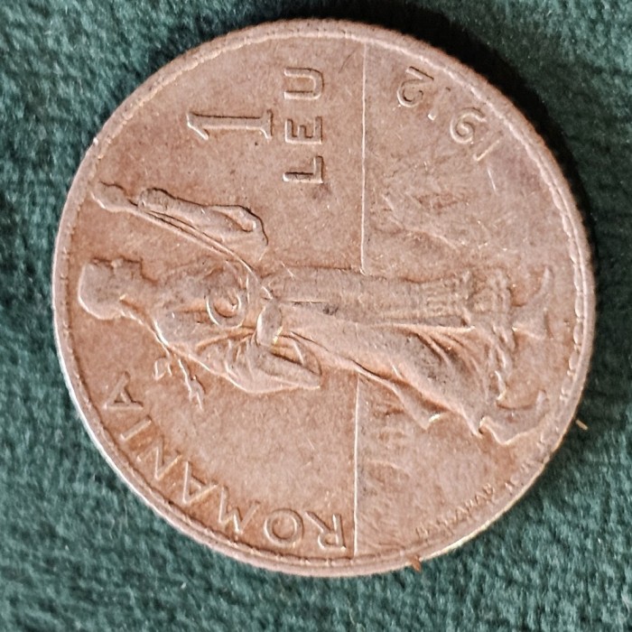 Leu 1912 argint