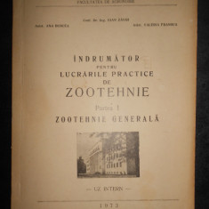 Ioan Zavoi - Indrumator pentru lucrarile practice de zootehnie. Partea I