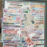 Pachet de 200 bancnote diferite &icirc;n toată lumea, America Centrala si de Sud