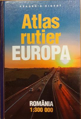 Atlas rutier Europa foto