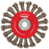 Raider 171122 - Perie disc 100x- mm fir rasucit metal
