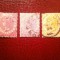 3 Timbre Straits Settlements colonie britanica 1882 Regina Victoria , stampilate
