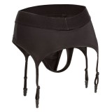 Calexotics-Boundless Harness Strap-on Tip Tanga cu Jartieră