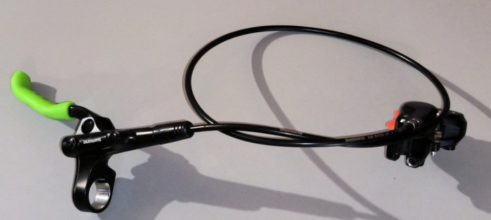MANETA HIDRAULICA ( pt. 3 degete ) + ETRIER SHIMANO BL- MT 200 / BR- MT 200