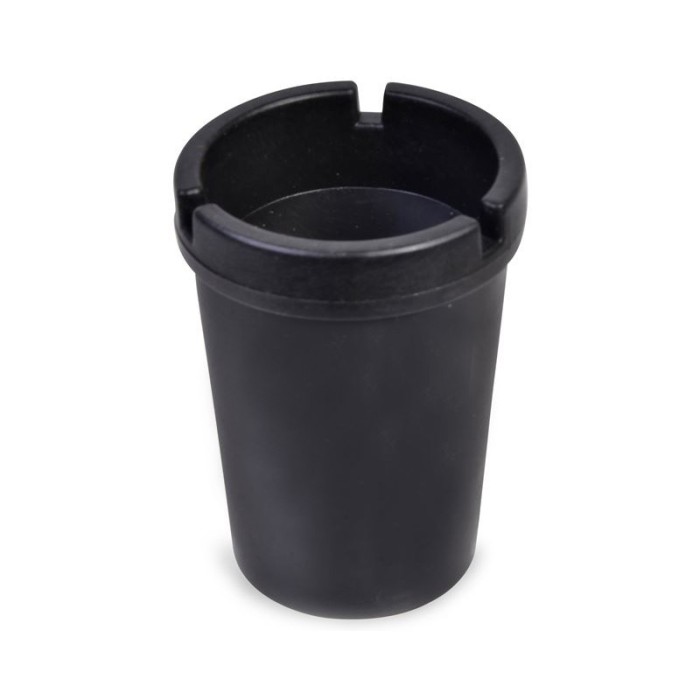 Scrumiera auto, neagra, Plastic, 8x11 cm, ATU-084207