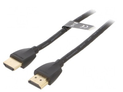 Cablu HDMI 2.0 2m Negru foto