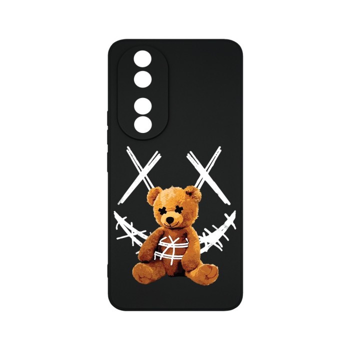 Husa BestCase&reg; Premium Silicon, Compatibila Cu Honor 90, 1.2MM Slim, Teddy Bear