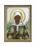 Icoana Sfanta Matrona din Moscova 8x11 cm