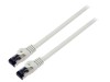 Cablul Patch S/FTP Cat 8.1 3m 26AWG LSZH gri, Lanberg
