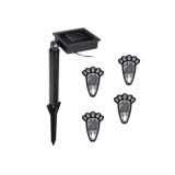 Cumpara ieftin Set 4 Lampi Solare Gradina Verk Group Urme Animale, 9x12 cm, AA, 1.2V, IP44
