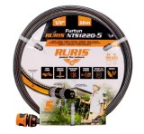 Furtun pentru gradina Ruris NTS1220-5 lungime 20 m diametru 1/2 presiune lucru maxim 30 bar 5 straturi cu armatura din poliester tricotat si impletit