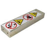 Separator magnetic bara pentru fier, suspendat pentru benzi transportoare, 250 x 120 x 60 mm, N52