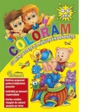 Coloram cu minti istete si manute indraznete 4-6 ani