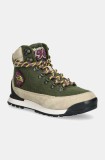 The North Face pantofi Back to Berkeley IV Novelty femei, culoarea verde, izolare usoara, NF0A8A9H8JO1