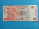 Congo 10 Franci 20.06.2003 - Serie HA 0261290 B