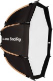 SmallRig Octogonal Softbox LA-O65, 65cm, Montura Bowens, Eliberare Rapida, Grila Alveolara