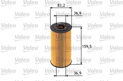 VALEO 586537 Filtru ulei foto