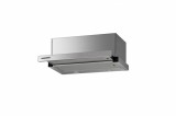 RESIGILAT &ndash; HOTA TELESCOPICA HEINNER HTCH-F660IX, Putere de absorbtie 611.79 m3/h, 1 motor, Iluminare LED, 59.5 cm, Inox