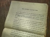 MAIOR PARVU BOERESCU, CCA 1920 * ROLUL OFITERULUI DE REZERVA *** DISCURS , MANUSCRIS* GOVORA, HOTEL PALACE