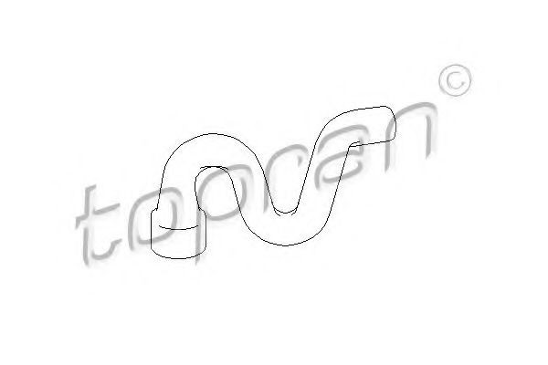Furtun aer supraalimentare AUDI A4 Avant (8E5, B6) (2001 - 2004) TOPRAN 111 548