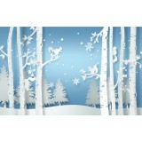 Fototapet Winter Forest