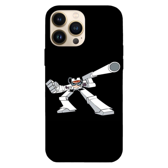 Husa compatibila cu Apple iPhone 15, Viceversa, model Dexter&amp;#039;s Laboratory Robot Rampage , Silicon, TPU