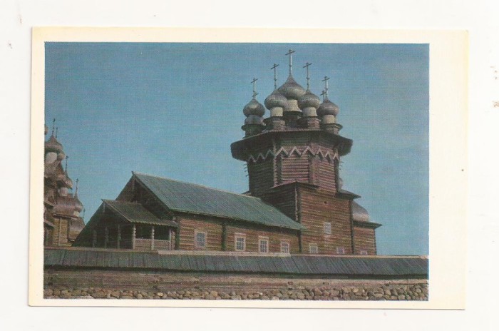 FA48-Carte Postala- RUSSIA- Kizhi, Biserica Maicii Domnului, necirculata 1969