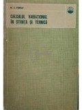 M. J. Forray - Calculul variational in stiinta si tehnica (Editia: 1975)