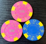 Lot 3 Jetoane Cazino Vintage Casino Bucharest (Casinos Austria International) Anii 90