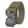 Curea Barbati Pufo Commando Verde, 120cm, 3.8cm - Curea Tactica Ajustabila, Poliester Durabil - Accesorii Barbati, Curele