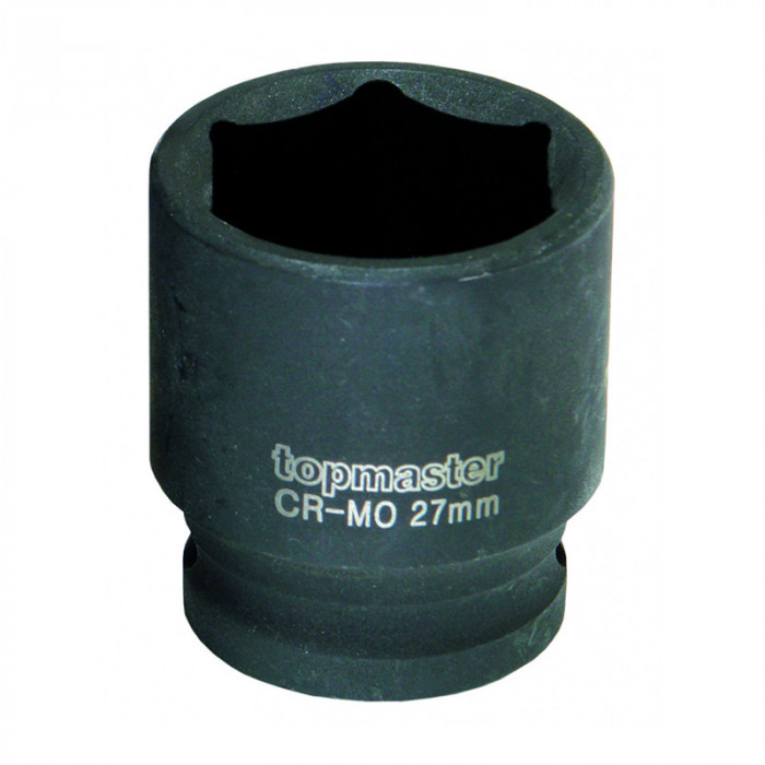 Cheie tubulara de impact Top Master, 19 mm, prindere 3/4 inch, otel crom-molibden