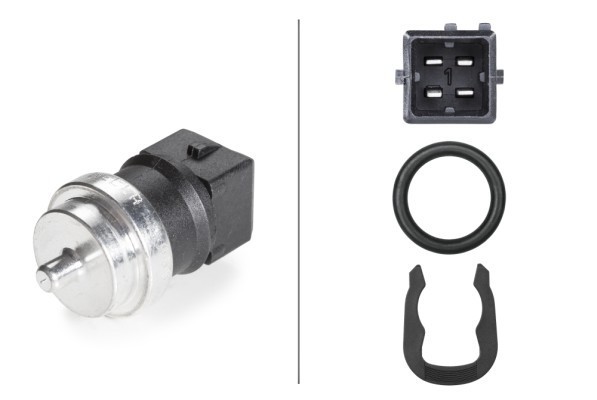 HELLA 6PT 009 309-551 senzor,temperatura lichid de racire