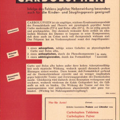 HST A1962 Reclamă medicament Germania anii 1930-1940