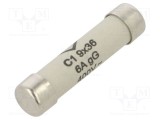 Siguranţă cilindrică HAGER 6A 400V AC gG industrială 9x36mm