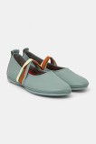 Camper balerini de piele TWS femei, culoarea turcoaz, K201665-008