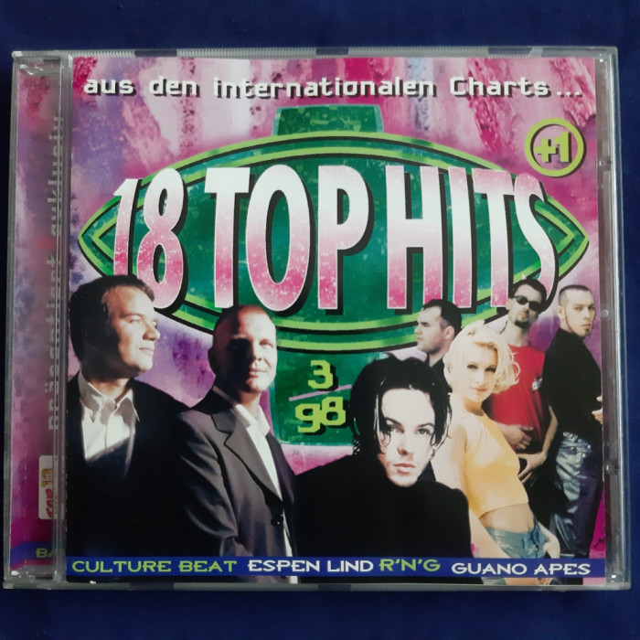 various - 18 Top Hits 3/98 _ cd _ Top 13 Hits, Europa, 1998