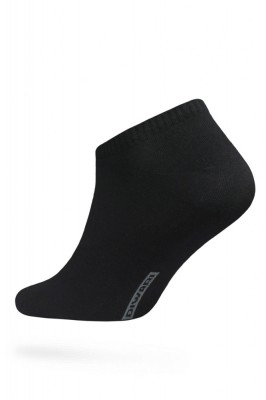 Șosete ultrascurte (anklet) de bumbac, DiWaRi Active 000 - Negru, 29 (44-45) foto