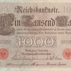 GERMANIA 1.000 marci 1910 VF+!!!