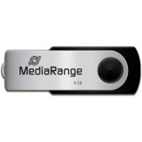 MediaRange USB 2.0 flash drive, 4GB &quot;MR907&quot; (timbru verde 0.03 lei)